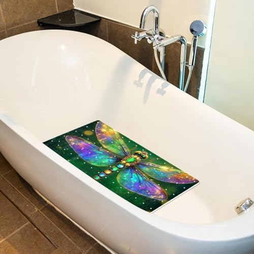 Shower Mat Non Slip, Dragonfly Anti Slip Bath Mat - Image 5