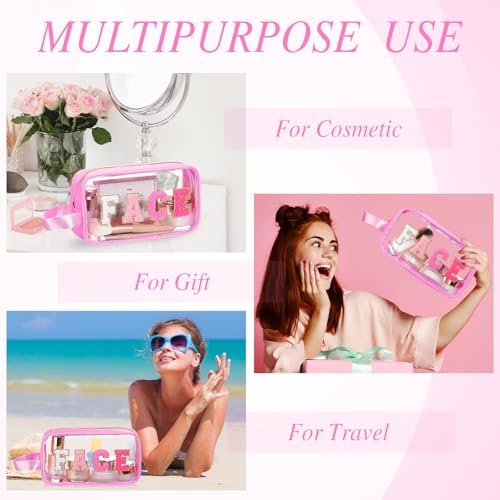 Kacctyen Face Clear Makeup Bags - Image 6