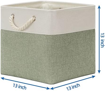 Temary Cube Storage Bins 13x13 Storage Cubes Basket - Image 2