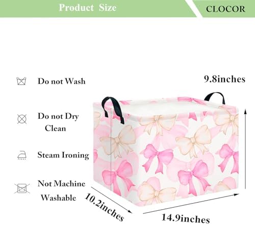CLOCOR Rectangular Storage Bin, Waterproof Books Box, Gift Basket - Image 6
