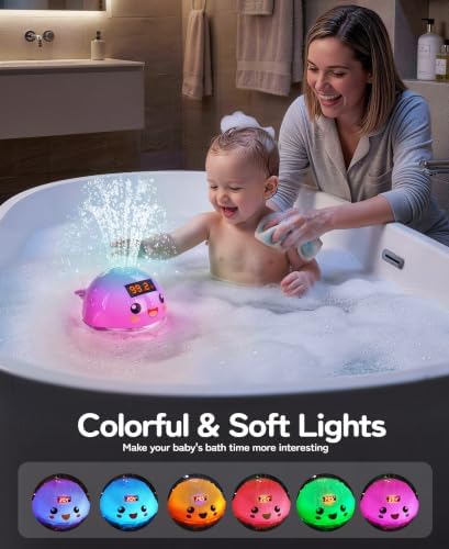 Pircaath Light Up Bath Sprinkler Toy - Image 4