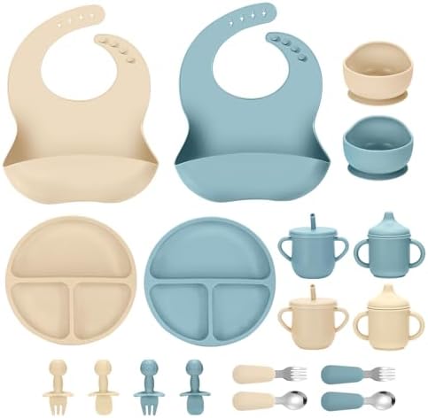 Silicone Baby Feeding Set by JELLDJKSiliconeBabyFeeding