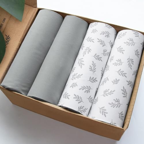 Baby Bassinet Sheets 4 Pack Compatible - Image 6