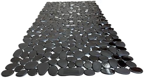 “Pebbles” Non-Slip Bathtub/Shower Mat 27.5”x14” Rectangular, Machine-Washable - Image 3