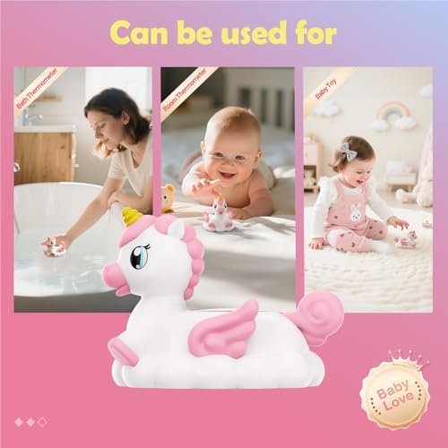 Baby Bath Thermometer Newborn Digital Unicorn Baby Bath Temperature Thermometer - Image 6