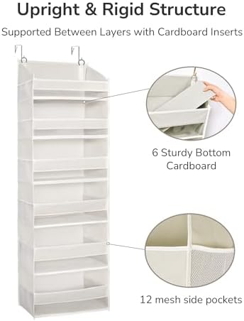 ULG 2 Pack Over The Door Organizer - Image 6