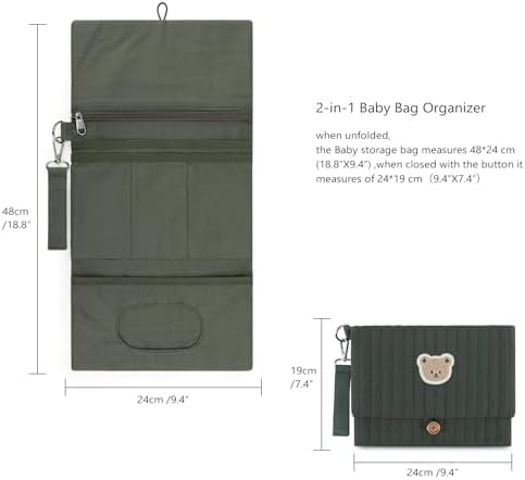Baby Diaper Bag Organizer Pouches - Image 4