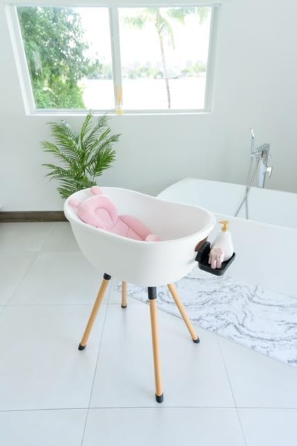 Babu Baby Bath Support Pillow, Ergonomic Design, Quick-Drying Fabric, Available - Image 4