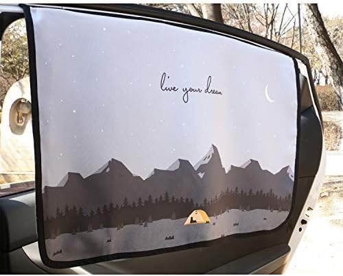 Magnetic Car Sun Shade Curtain for Side Window – Sun Blocker and UV Protector - Image 2