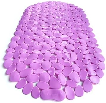 “Pebbles” Non-Slip Bathtub & Shower Mat 27”x14” Oval - Image 3