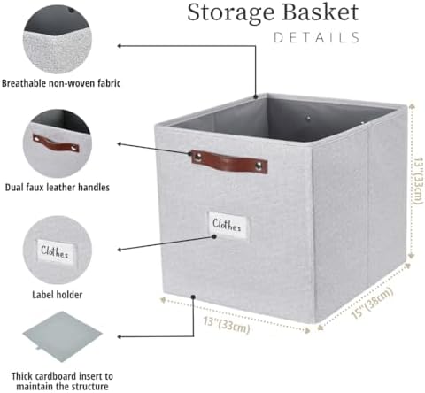 DECOMOMO Storage Bins, Storage Baskets - Image 3