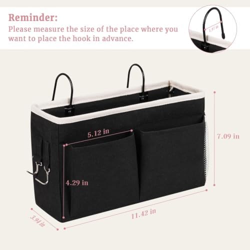 Bedside Caddy Organizer, Hanging Storage Bag - Image 2