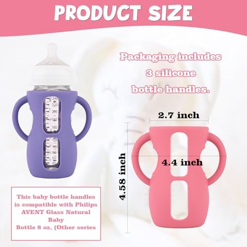 3 Pack Silicone Sleeves with Handle - Image 3