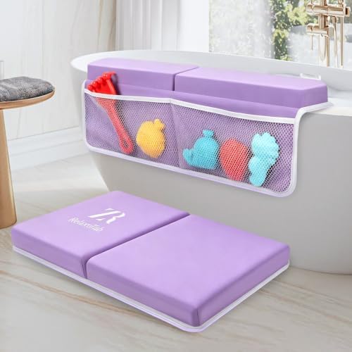 Baby Bath Kneeler and Elbow Rest Pad Set, Bathtub Kneeling pad by Unknown