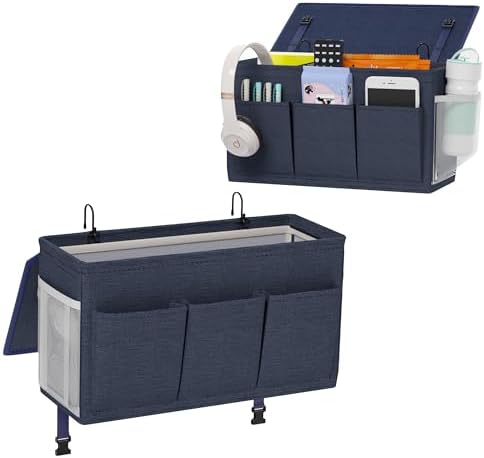 Bedside Caddy Storage Organizer by Edudif