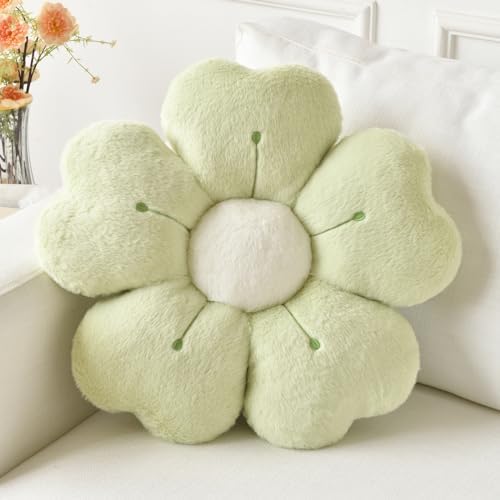 Flower Pillow, Cute Daisy Decorative Throw Pillows, 15 Inches by Ddliury