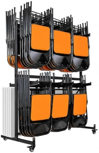 Double Layer Folding Chair Storage Rack by WaterJugHolder