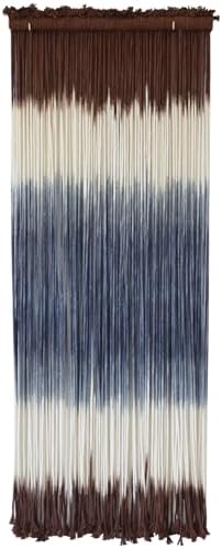 Macrame Wall Hanging Dip-Dye Wall Decor 15''W*39''L Boho Handmade Fiber Wall by FLBER
