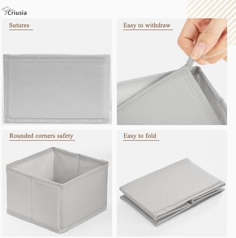 Criusia 26 Pack Drawer Organizer - Image 5
