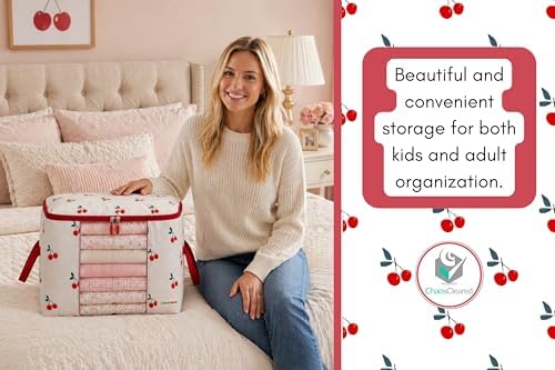 Chaos Cleared Kids Storage Bags – 100% Cotton Canvas Toy & Clothes Organizer - Image 7