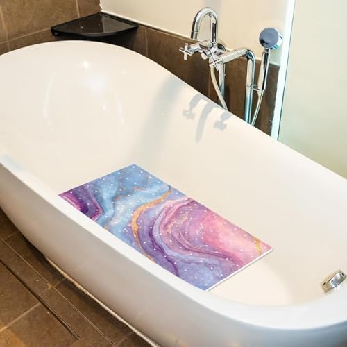 Bath Tub Shower Mat, Washable Bathtub Floor Mats, Suction Cups and Drain Holes - Image 5