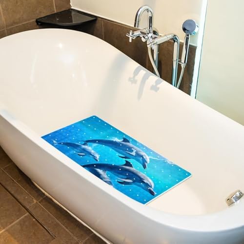 Non Slip Shower Mat Bathtub Mat 15.1x26.8 Inch, Quick Dry Bath Mat - Image 4