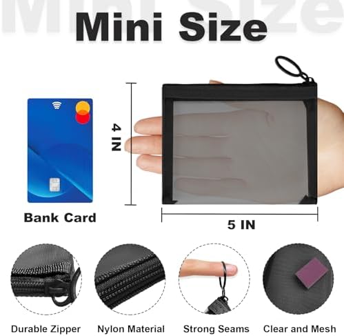 Mini Mesh Pouches, Small Mesh Bags - Image 2