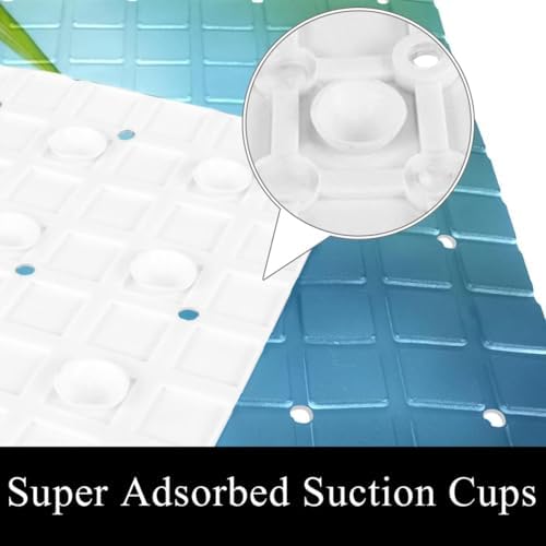 Non Slip Bathtub and Shower Mat 26.8x15.1 inch, Bath Mat - Image 3
