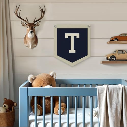 Lacama Toddler Boys Room Decor Name Pennant Flag - Image 2
