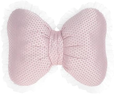 Fenteer Cute Bow Cushion, Soft Bowknot Decorative Throw Pillow, Comfortable by Fenteer