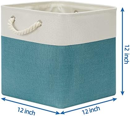 Temary Cubes Storage Baskets 12 Inch Cube Storage Bins - Image 2