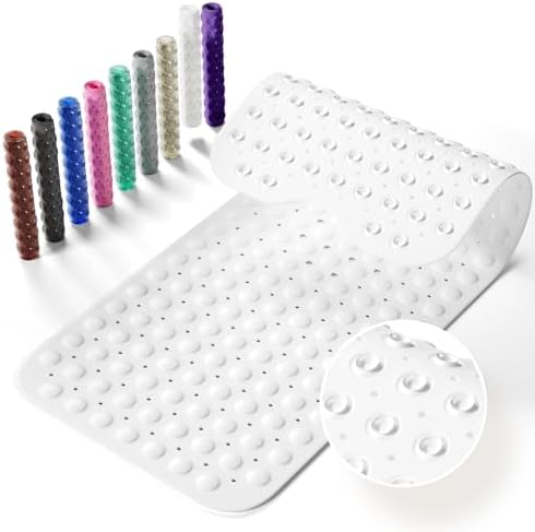 Non-Slip Bath Tub Mat, 39x16 Inch Extra Large Shower Mat by Unknown