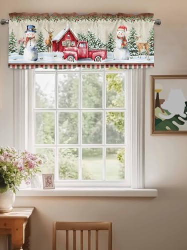 Vandarllin Christmas Valance Kitchen Curtains - Image 3