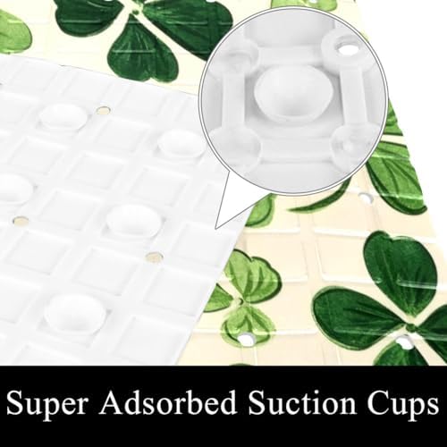 Shower Mat Non Slip, 26.8 x 15.1 Inch Bathtub Mat - Image 3