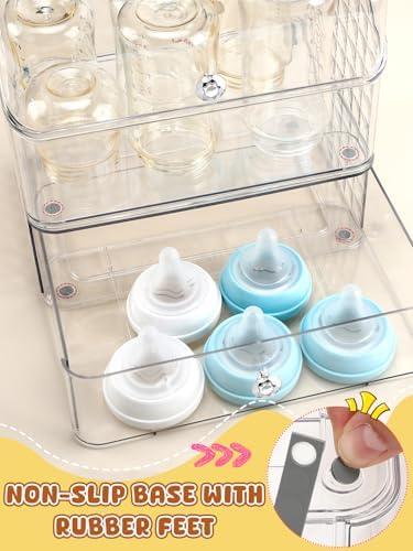 Biubee Flip-top Baby Bottle Organizer - Image 6