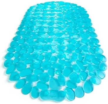 “Pebbles” Non-Slip Bathtub & Shower Mat 27”x14” Oval - Image 3