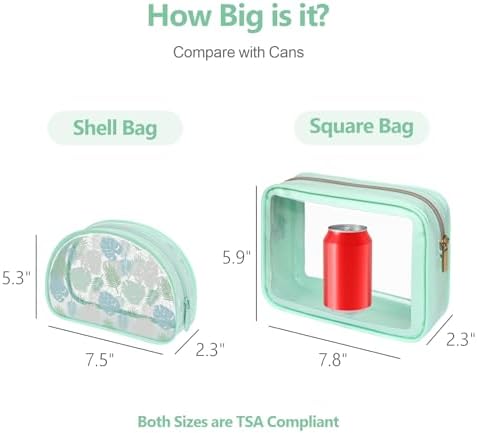 PACKISM Clear Makeup Bag Foldable - Image 5