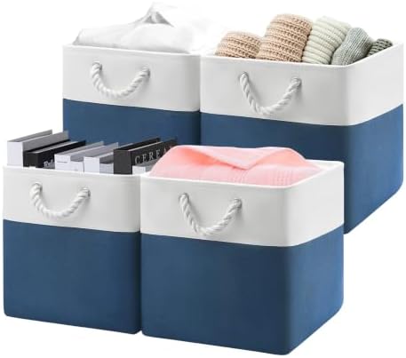 Patvingot 13-Inch Fabric Cube Storage Bins by Patvingot