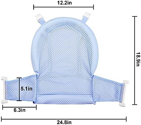 RUIXIA Universal Adjustable Baby Bath Tube Support Mesh Net Soft Breathable - Image 7