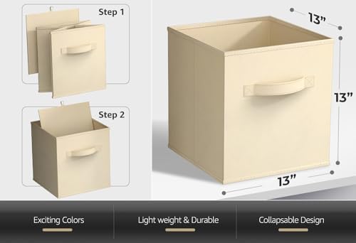 Sorbus Fabric Storage Cubes - Image 3