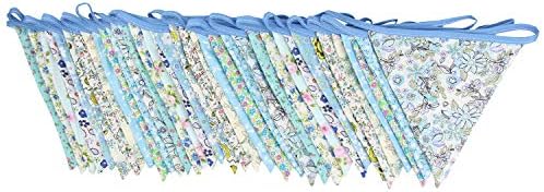 10M/32Ft Triangle Bunting Banner, Baby Shower, Outdoor and Home Decorations - Image 3