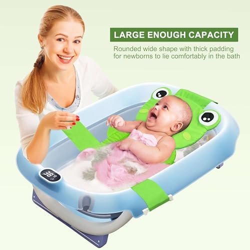 Baby Bath Seat Support Net, Quick Drying, Adjustable, Comfortable, Infant - Image 5