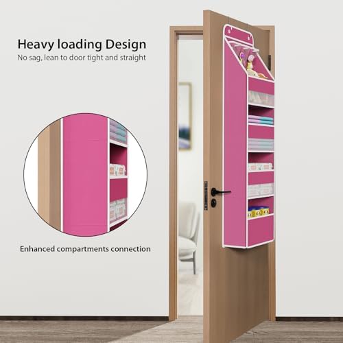 Univivi Fabric Over Door Hanging Organizer - Image 2