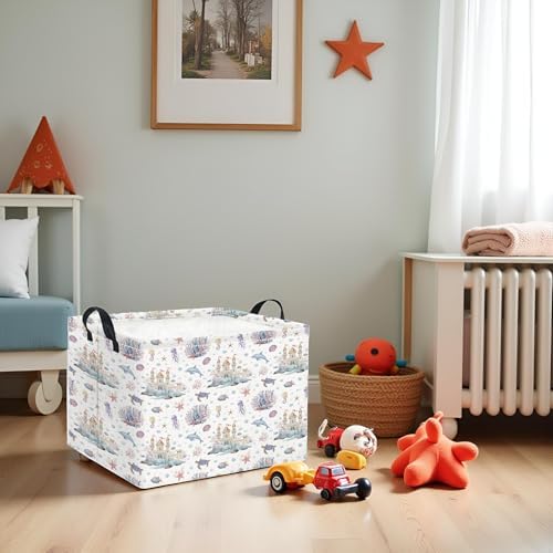 Rectangular Kids Storage Basket Boys - Image 6