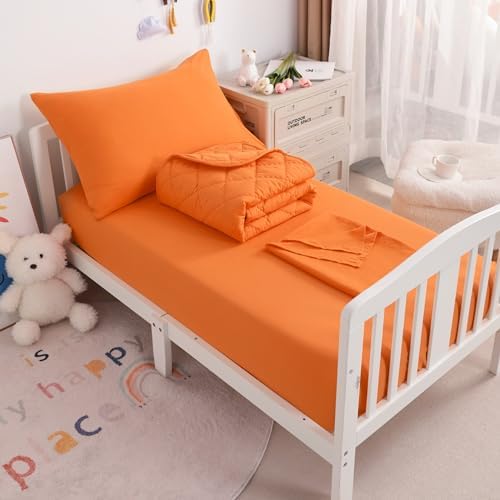 NTBAY Toddler Microfiber Bedding Set, 4 Piece by NTBAY