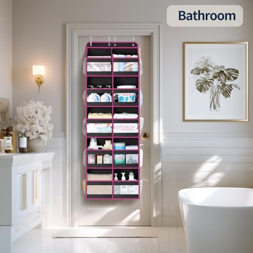 Yecaye 5-Tier Over The Door Organizer Dual-Column, 80lbs Load Over The Door - Image 7