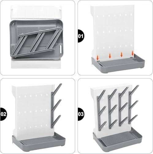 Baby Bottle Drying Rack, Countertop Bottle Dryer, Cup Drying Rack, - Image 6