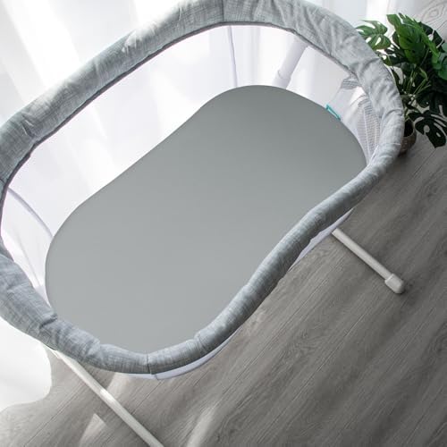 Baby Bassinet Sheets 4 Pack Compatible - Image 4