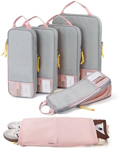 BAGSMART Compression Packing Cubes by BAGSMART