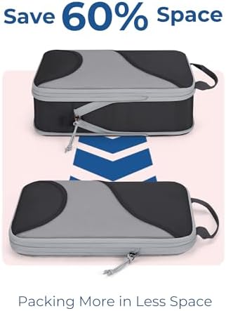 Bagsmart Compression Packing Cubes, Travel Bag Cruise Ship Essentials - Image 4
